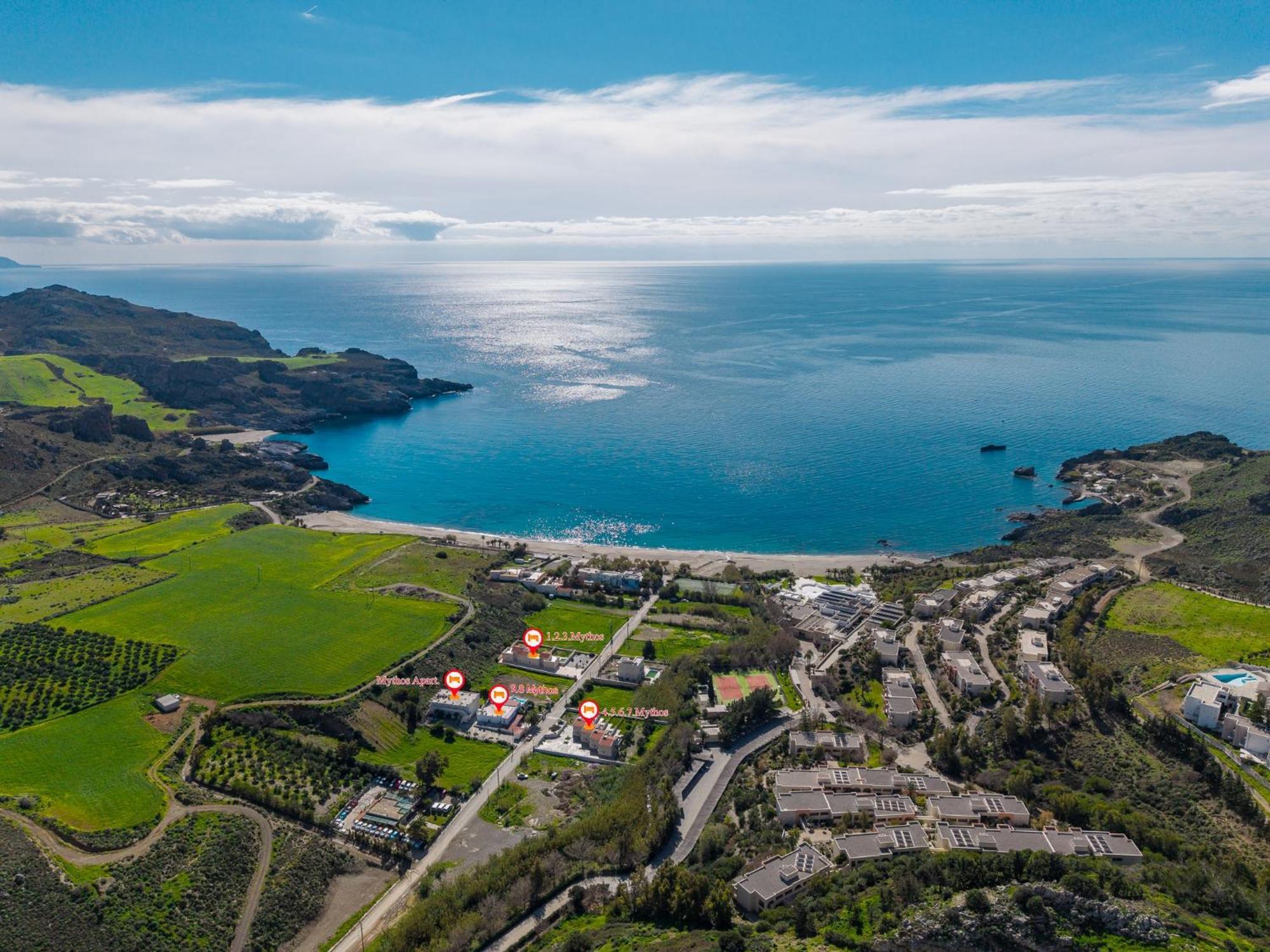Mythos Villas 담노니 외부 사진